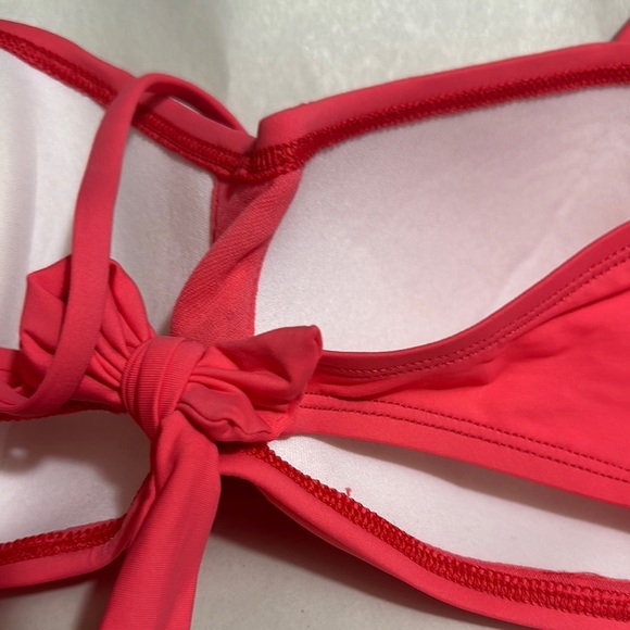 Tommy Bahama Pink Bikini Set with Bandeau Top - Picture 7 of 14